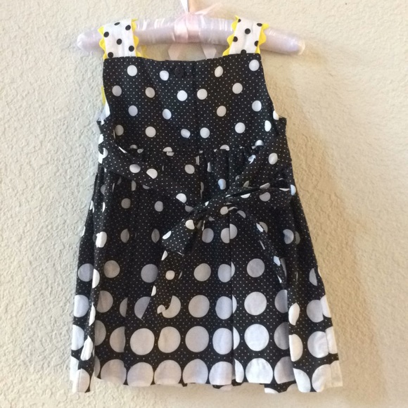 🎉HP🎉 [Rare Too] Black and white dot dress - Picture 3 of 5